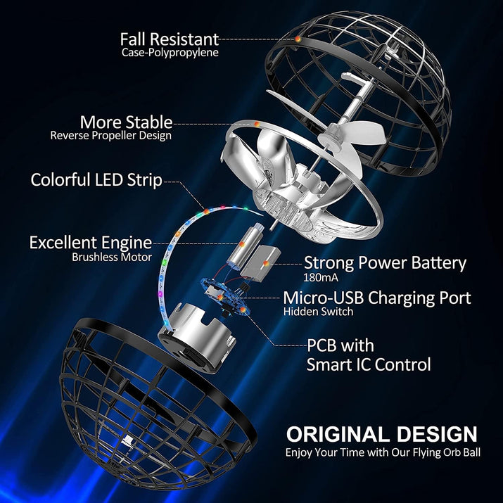 The Original Sky Orb (4 Pack) - The Flying Ball Toy - The Original Sky Orb